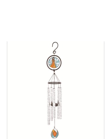 Medium Stained Glass Windchime - Tears